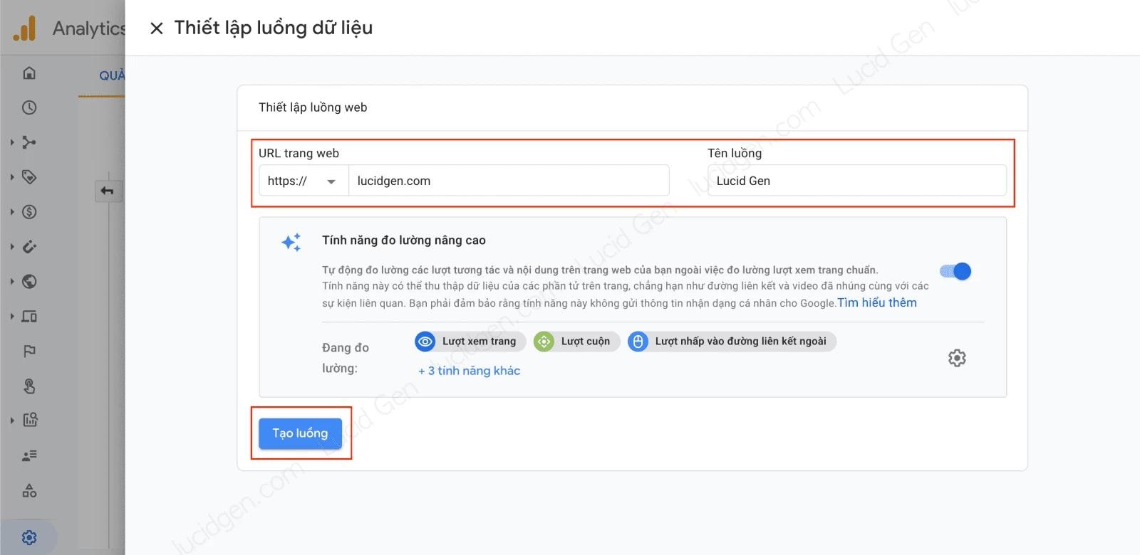 Cách đưa Google Analytics vào website