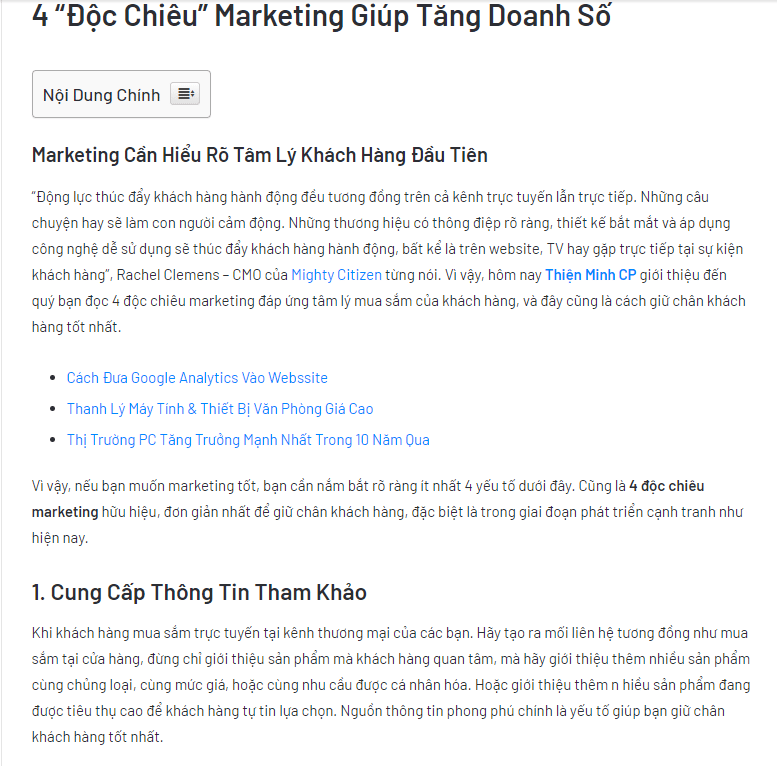 Cách viết content hay, chuẩn SEO (Phần 1)